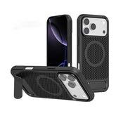 Honeycomb Magnetic Stand PC Case for iPhone Series