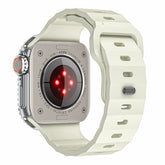 Fluororubber Wave Strap with Buckle