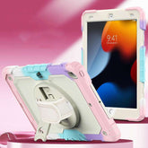 Silicone Tablet Protective Case with Strap, Stand, and Pen Slot/Pencil Holder for iPad Series
