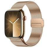 Premium Magnetic Milanese Steel Band, Metal Wristband for Apple Watch