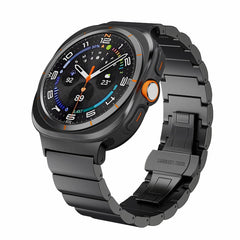 Titanium Strap for Samsung Galaxy Watch Ultra 47mm – Butterfly Clasp