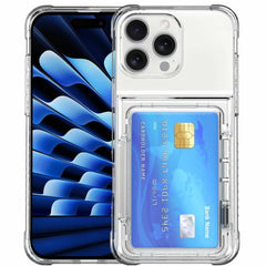 Transparent Card Holder Phone Case for iPhone 14 Series