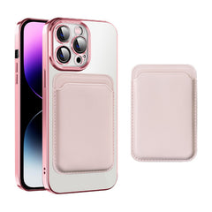 Transparent Magnetic Card Holder TPU Case for iPhone 11 Series