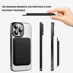 Transparent Magnetic Card Holder TPU Case for iPhone 11 Series