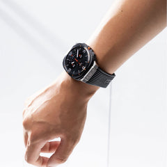 Eco-Friendly High-Tensile Silicone Strap for Samsung Galaxy Watch Ultra 47mm – Stainless Steel Connector & Folding Clasp