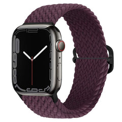 Nylon Metal Clasp Adjustable Woven Watch Band