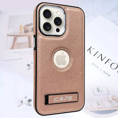 Leather Stand Protective Phone Case for iPhone 14 Series