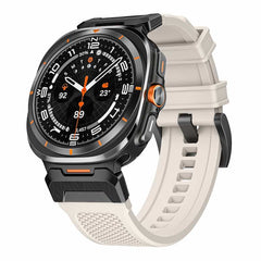 Functional Band for Samsung Galaxy Watch Ultra - 47mm Rubber and Stainless Steel Strap