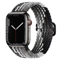 Nylon Metal Clasp Adjustable Woven Watch Band