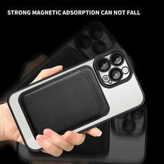 Transparent Magnetic Card Holder TPU Case for iPhone 11 Series