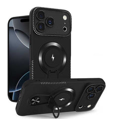 Magnetic Invisible Stand TPU Case for iPhone Series