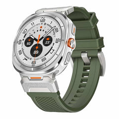 Functional Band for Samsung Galaxy Watch Ultra - 47mm Rubber and Stainless Steel Strap