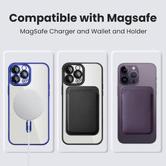 Transparent Magnetic Card Holder TPU Case for iPhone 11 Series