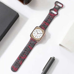 Camouflage Silicone Strap with Butterfly Clasp