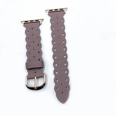 Lace Hollow Leather Smart Watch Bands