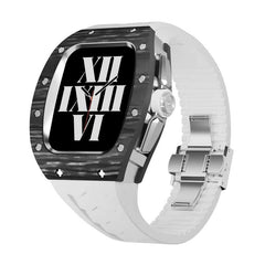 Carbon Fiber Richard Mille Style RM Series Integrated Band and Case Set