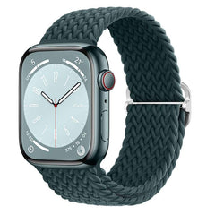 Nylon Metal Clasp Adjustable Woven Watch Band