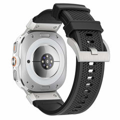 Functional Band for Samsung Galaxy Watch Ultra - 47mm Rubber and Stainless Steel Strap